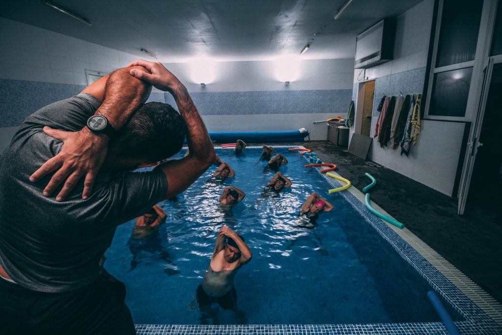 cours fitness piscine