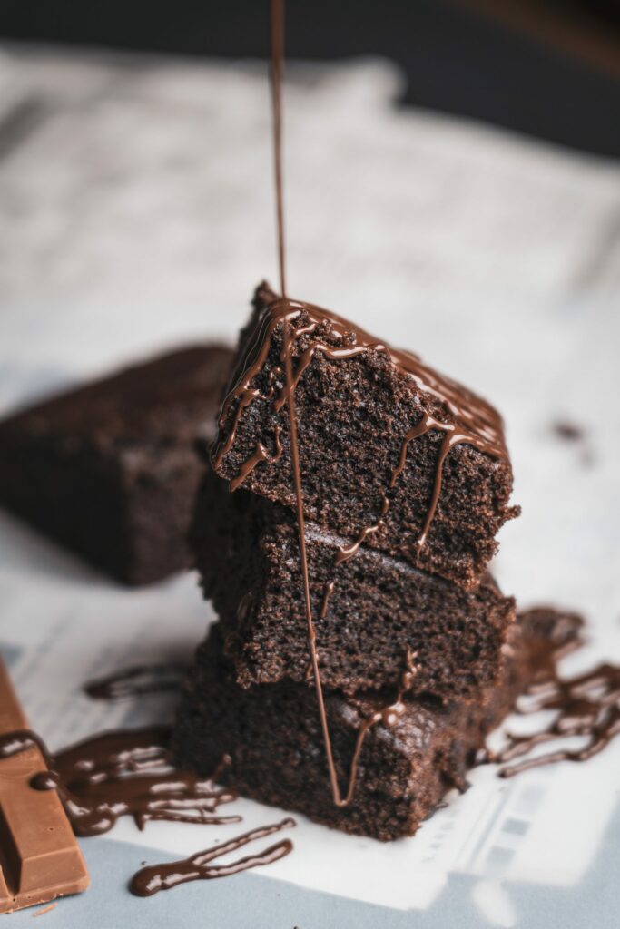 Fondant au chocolat avec coulis chocolat